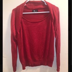 Sparkly Red Sweater